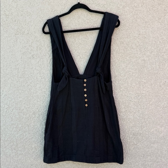 Free People Black Backless Dress - Picture 2 of 11
